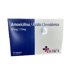 AMOXICILINA ACIDO CLAVULANICO 875-125MG TAB X 14 (BUKA)
